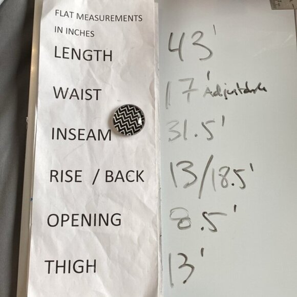 Columbia Tan Lightweight Straight leg Trail Pant Size 34 - Picture 15 of 15